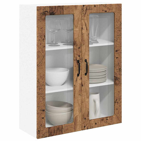 vidaXL Kitchen Wall Cabinet Old Wood 80 x 31 x 100 cm Engineered Wood