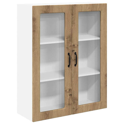 vidaXL Kitchen Wall Cabinet with Shelf Artisan Oak 80 x 31 x 100 cm