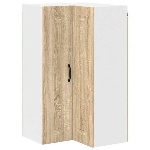 vidaXL Kitchen Wall Cabinet with Shelf Sonoma Oak 57 x 57 x 100 cm