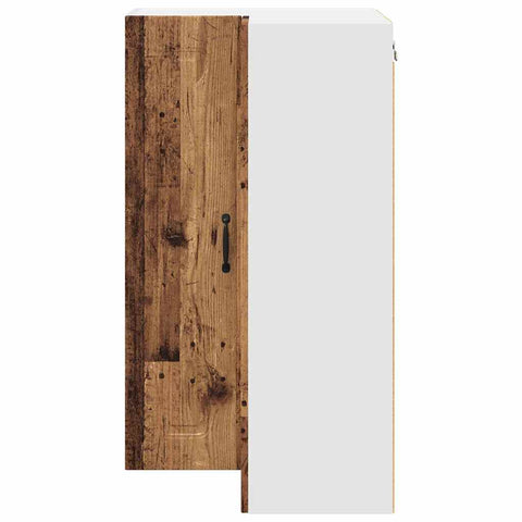 vidaXL Kitchen Wall Cabinet Old Wood 57 x 57 x 100 cm Engineered Wood