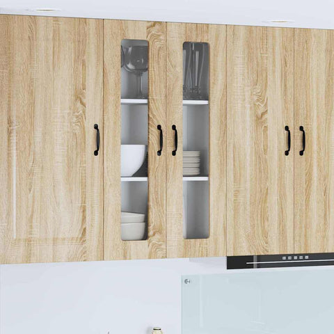 vidaXL Kitchen Wall Cabinet with Shelf Sonoma Oak 60 x 31 x 100 cm