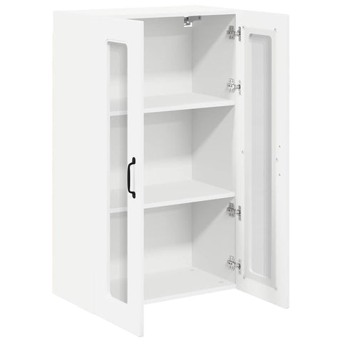 vidaXL Kitchen Wall Cabinet High Gloss White 60 x 31 x 100 cm
