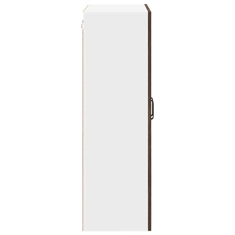 vidaXL Kitchen Wall Cabinet Brown Oak 60 x 31 x 100 cm Engineered Wood