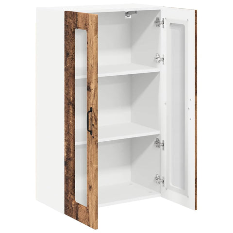 vidaXL Kitchen Wall Cabinet Old Wood 60 x 31 x 100 cm Engineered Wood