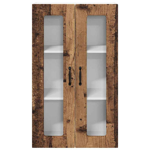 vidaXL Kitchen Wall Cabinet Old Wood 60 x 31 x 100 cm Engineered Wood