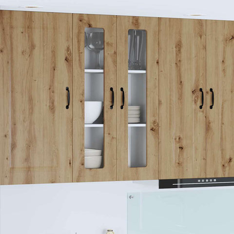 vidaXL Kitchen Wall Cabinet with Shelf Artisan Oak 60 x 31 x 100 cm