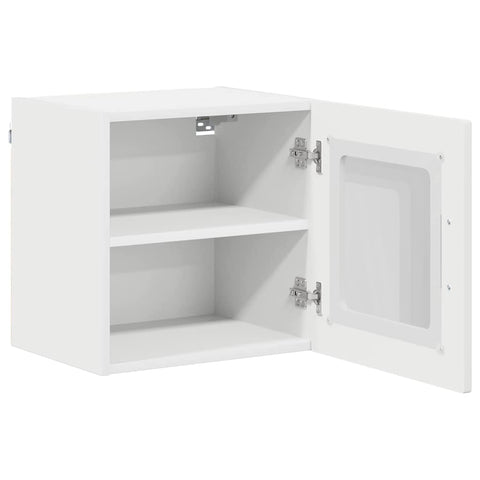 vidaXL Kitchen Wall Cabinet with Shelf 2 pcs White 40 x 31 x 40 cm