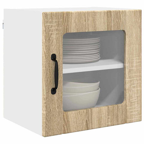 vidaXL Kitchen Wall Cabinet Sonoma Oak 40 x 31 x 40 cm Engineered Wood
