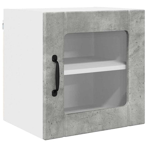 vidaXL Kitchen Cabinet Concrete Grey 40 x 31 x 40 cm Engineered Wood