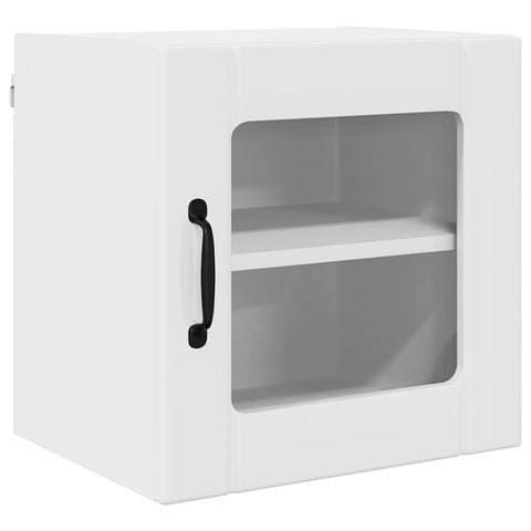 vidaXL Kitchen Cabinet with Shelf High Gloss White 40 x 31 x 40 cm