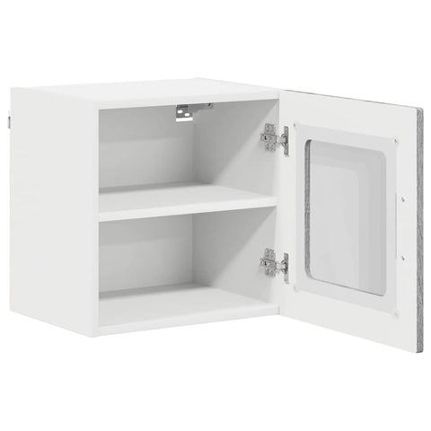 vidaXL Kitchen Wall Cabinet with Shelf Grey Sonoma 40 x 31 x 40 cm