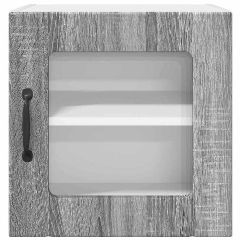 vidaXL Kitchen Wall Cabinet with Shelf Grey Sonoma 40 x 31 x 40 cm