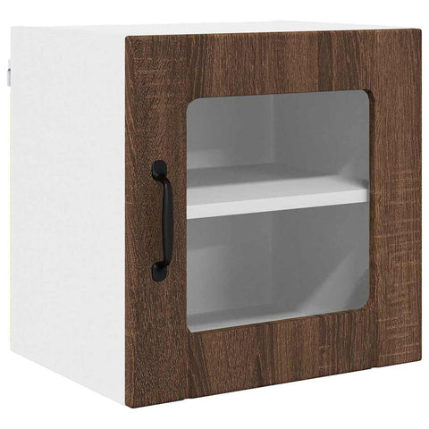 vidaXL Kitchen Wall Cabinet Brown Oak 40 x 31 x 40 cm Engineered Wood