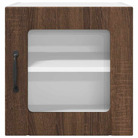 vidaXL Kitchen Wall Cabinet Brown Oak 40 x 31 x 40 cm Engineered Wood