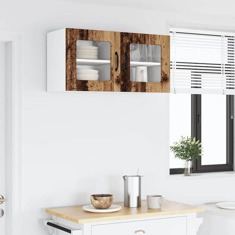 vidaXL Kitchen Wall Cabinet Old Wood 40 x 31 x 40 cm Engineered Wood