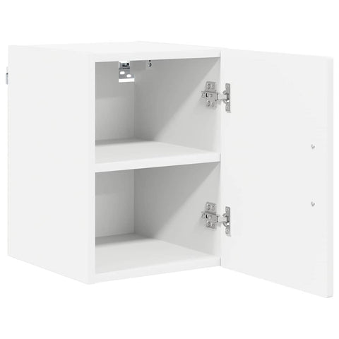 vidaXL Kitchen Wall Cabinet with Shelf 2 pcs White 30 x 31 x 40 cm