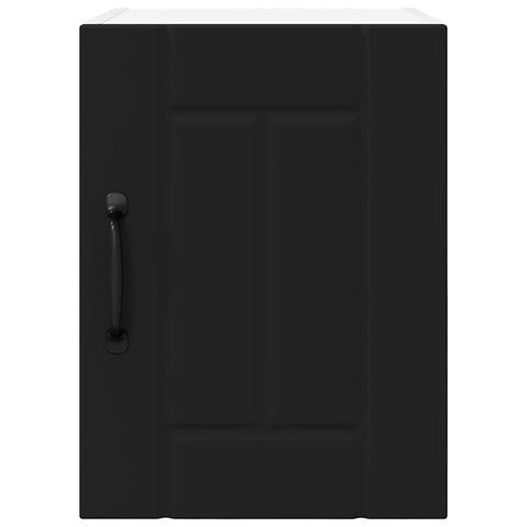 vidaXL Kitchen Wall Cabinet with Shelf 2 pcs Black 30 x 31 x 40 cm