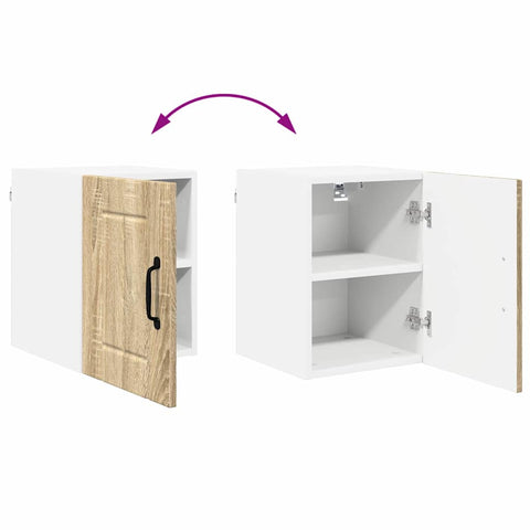 vidaXL Kitchen Wall Cabinet Sonoma Oak 30 x 31 x 40 cm Engineered Wood