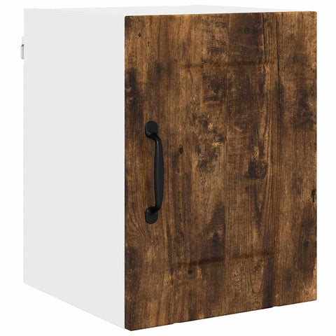 vidaXL Kitchen Wall Cabinet Smoked Oak 30 x 31 x 40 cm Engineered Wood