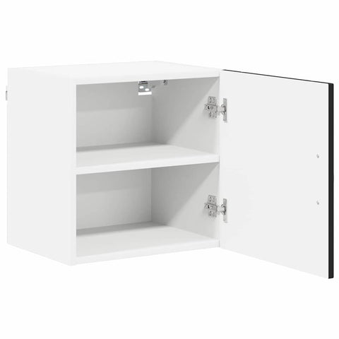vidaXL Kitchen Wall Cabinet Black 40 x 31 x 40 cm Engineered Wood