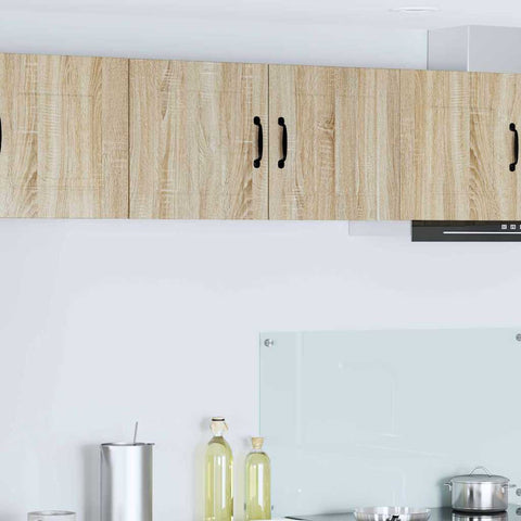 vidaXL Kitchen Wall Cabinet 2 pcs Sonoma Oak 40 x 31 x 40 cm