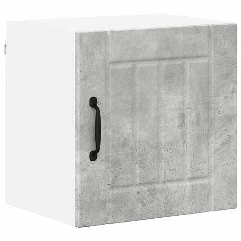 vidaXL Kitchen Wall Cabinet with Shelf Concrete Grey 40 x 31 x 40 cm
