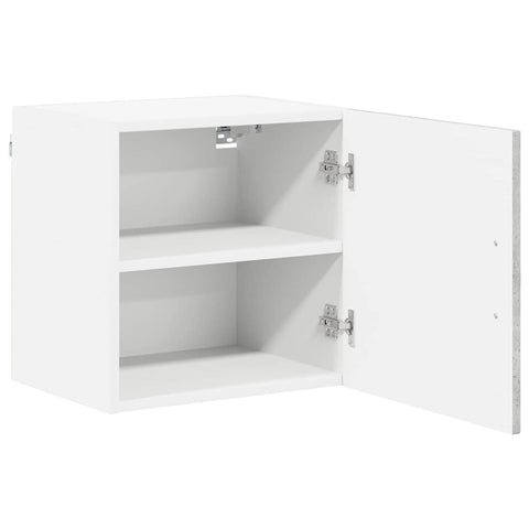vidaXL Kitchen Wall Cabinet with Shelf Concrete Grey 40 x 31 x 40 cm
