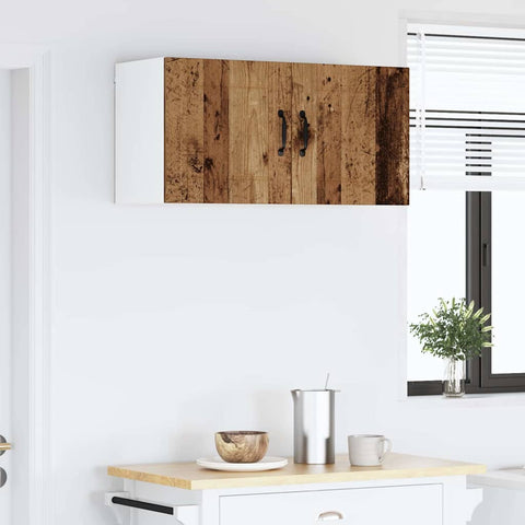 vidaXL Kitchen Wall Cabinet Old Wood 40 x 31 x 40 cm Engineered Wood