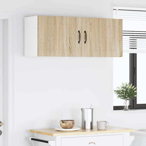 vidaXL Kitchen Wall Cabinet Sonoma Oak 50 x 31 x 40 cm Engineered Wood