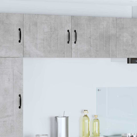 vidaXL Kitchen Wall Cabinet 2 pcs Concrete Grey 50 x 31 x 40 cm