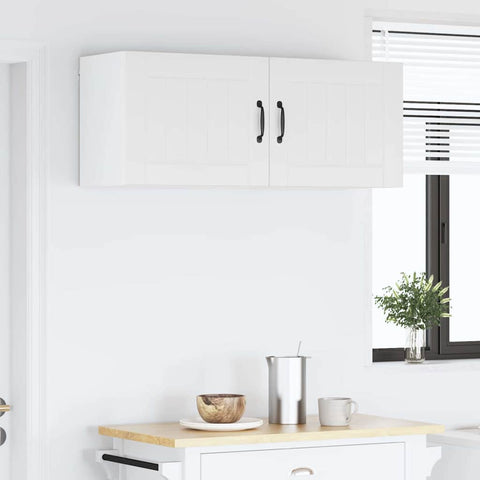 vidaXL Kitchen Wall Cabinet 2 pcs High Gloss White 50 x 31 x 40 cm