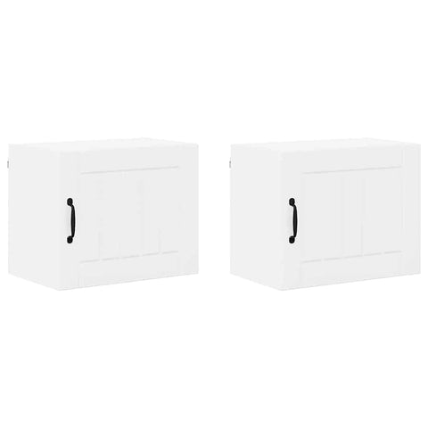vidaXL Kitchen Wall Cabinet 2 pcs High Gloss White 50 x 31 x 40 cm