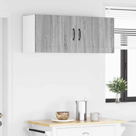 vidaXL Kitchen Wall Cabinet 2 pcs Grey Sonoma 50 x 31 x 40 cm