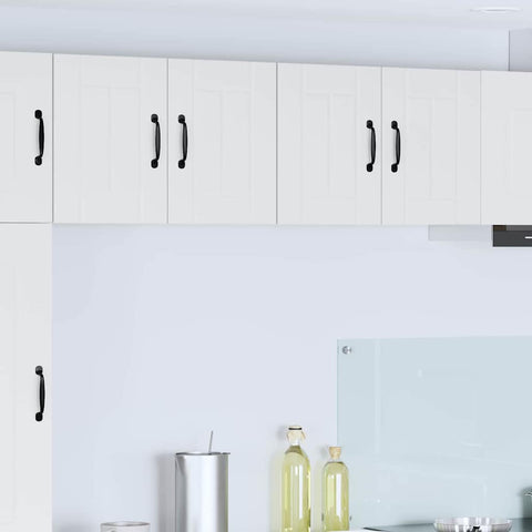 vidaXL Kitchen Wall Cabinet with Shelf 2 pcs White 60 x 31 x 40 cm