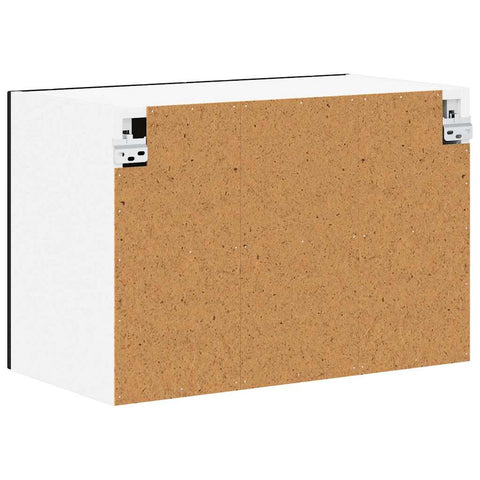 vidaXL Kitchen Wall Cabinet Black 60 x 31 x 40 cm Engineered Wood