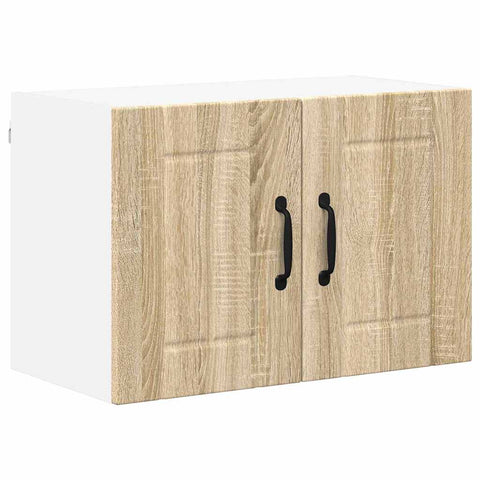 vidaXL Kitchen Wall Cabinet with Door 2 pcs Sonoma oak 60 x 31 x 40 cm