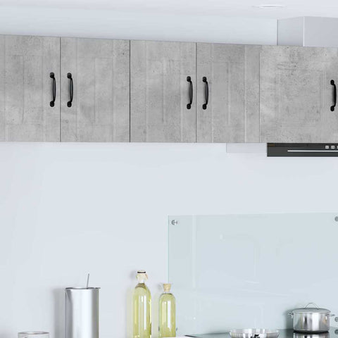 vidaXL Kitchen Wall Cabinet with Shelf Concrete grey 60 x 31 x 40 cm