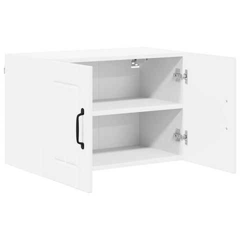 vidaXL Kitchen Wall Cabinet with Door High gloss white 60 x 31 x 40 cm