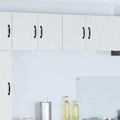 vidaXL Kitchen Wall Cabinet 2 pcs High gloss white 60 x 31 x 40 cm