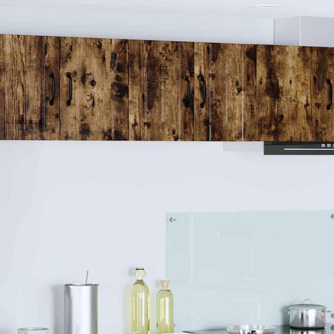 vidaXL Kitchen Wall Cabinet Smoked oak 60 x 31 x 40 cm Engineered Wood