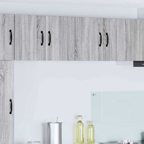 vidaXL Kitchen Wall Cabinet 2 pcs Grey sonoma 60 x 31 x 40 cm