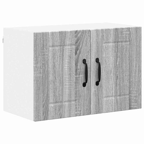 vidaXL Kitchen Wall Cabinet 2 pcs Grey sonoma 60 x 31 x 40 cm