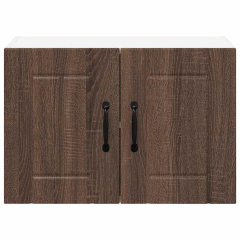 vidaXL Kitchen Wall Cabinet Brown oak 60 x 31 x 40 cm Engineered Wood