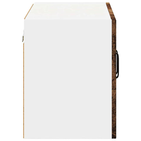 vidaXL Kitchen Wall Cabinet with Shelf 2 pcs Old wood 60 x 31 x 40 cm