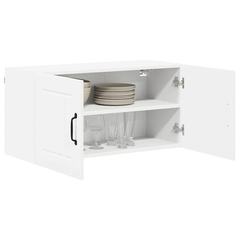 vidaXL Kitchen Wall Cabinet White 80 x 31 x 40 cm Engineered Wood