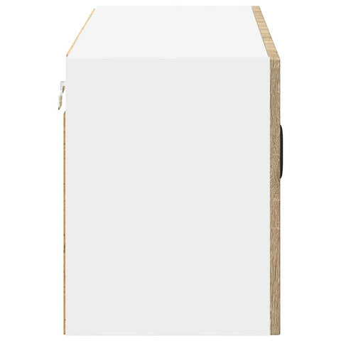 vidaXL Kitchen Wall Cabinet Sonoma Oak 80 x 31 x 40 cm Engineered Wood