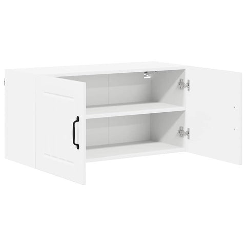 vidaXL Kitchen Wall Cabinet High Gloss White 80 x 31 x 40 cm