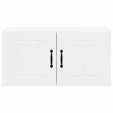 vidaXL Kitchen Wall Cabinet High Gloss White 80 x 31 x 40 cm