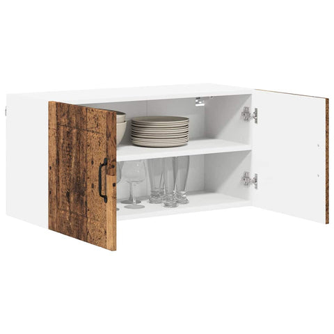 vidaXL Kitchen Wall Cabinet Old Wood 80 x 31 x 40 cm Engineered Wood
