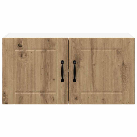 vidaXL Kitchen Wall Cabinet with Shelf Artisan Oak 80 x 31 x 40 cm